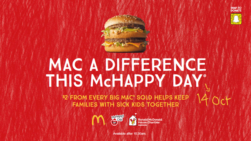 Building Burgers for McHappy Day Building Burgers for McHappy Day